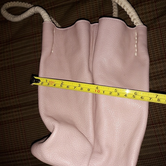 🌺CAPACCIOLI PEBBLED LEATHER Handbag - Picture 5 of 7